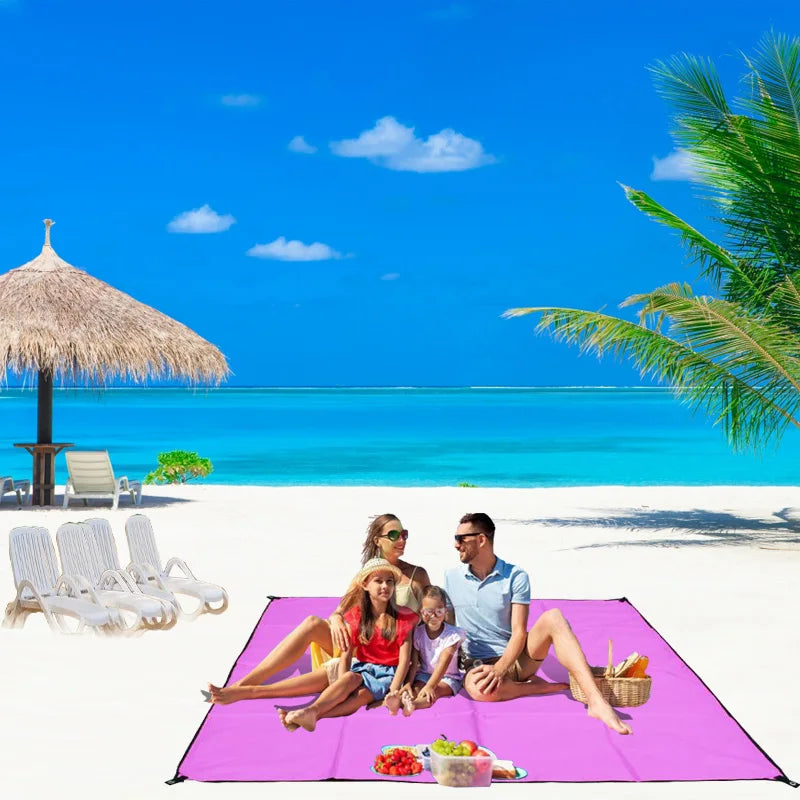 Kalosse-Picnic Mat for Camping, Waterproof Mat for Hiking, Sleeping Mattres, 6-8 Person, 3x3m