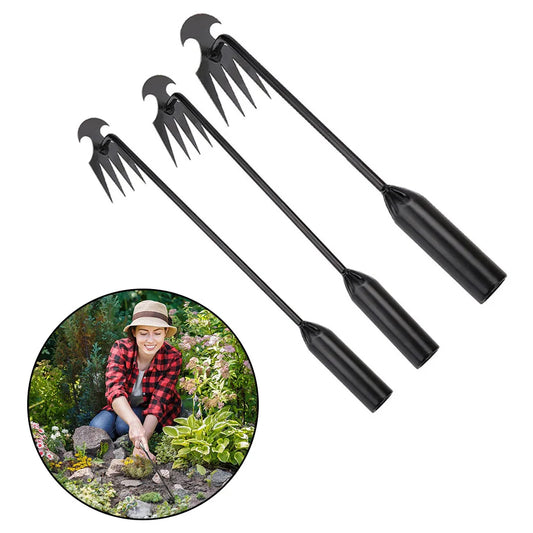 Weeding Tool 30/40/50cm For Yards Gardens Farms Grass Loose Soil Hand Weeding Removal Puller Uprooting Weeding Tool