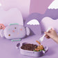 Creative Shape Lunch Box, Portable Bento Box with Cutlery, Kids Snack Box, Picnic Camping Food Storage Boxes