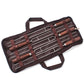 5 PCS Stainless Steel U-Shape Barbecue Forks Roasting Skewers with Carry Bag Outdoor Picnic Camping Barbecue Fork BBQ Tool Sets