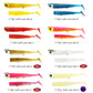 TSURINOYA Long Casting Jig Head T Tail Soft Lure Set 110mm 35g 2pcs Body Sinking Fishing Lure Artificial Bait Seabass Wobbler