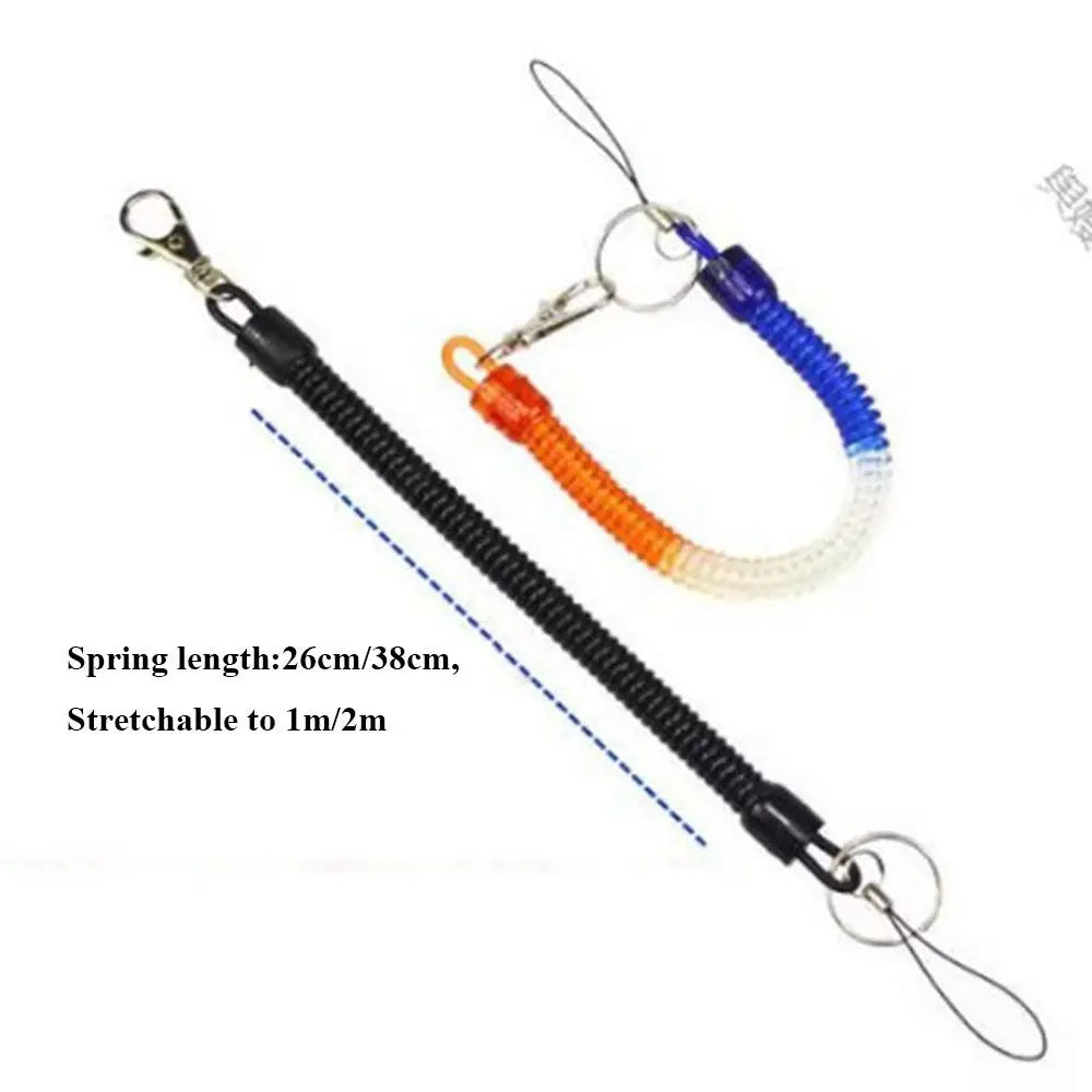 26/38cm Tactical Retractable Keychain High Quality Plastic 10 Colors Outdoor Hiking Camping Security Gear Tool Outdoor Tool