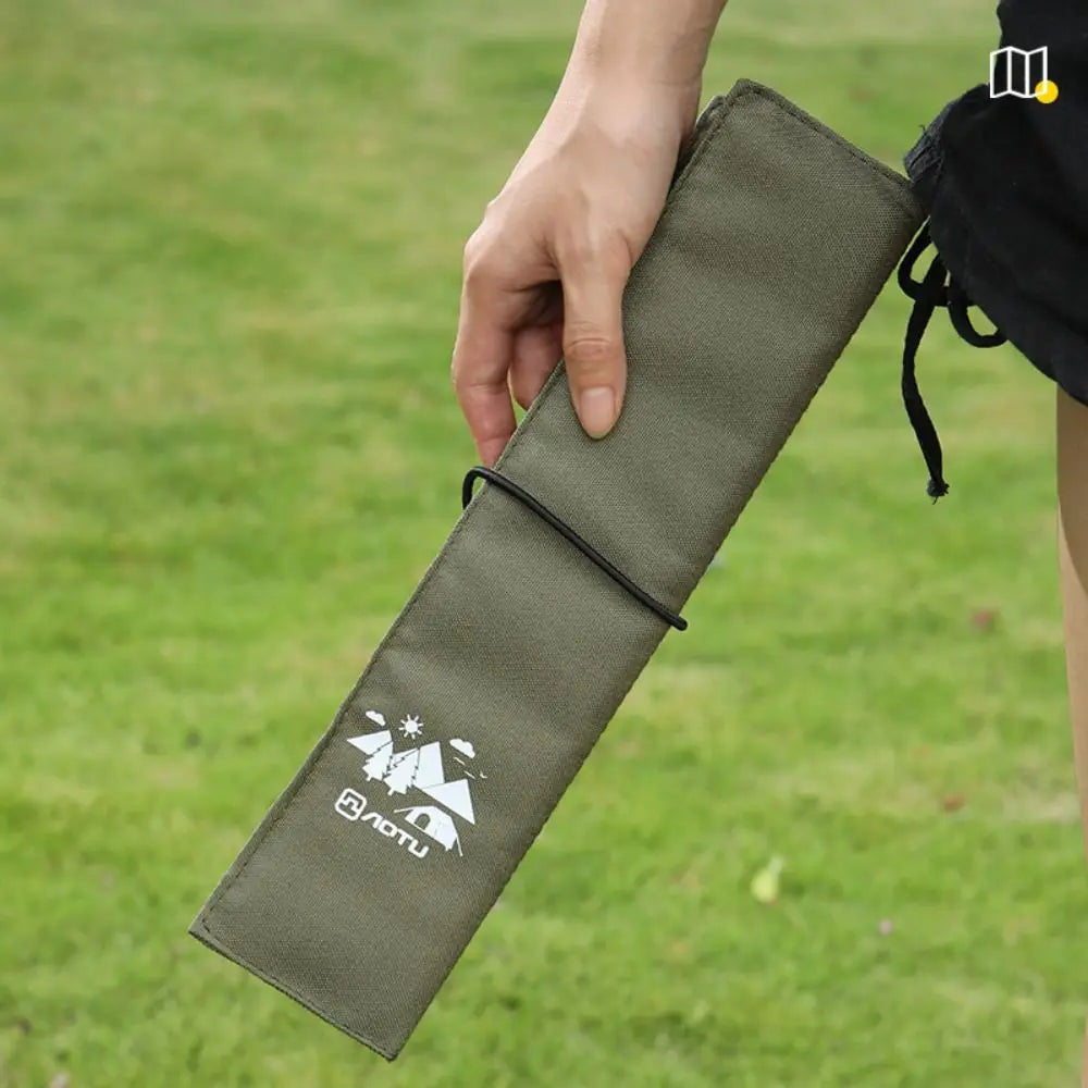 Portable Foldable Mat for Camping Oxford Cloth Waterproof Picnic Mat Lightweight Heat-insulating Camping Sit Pad Trekking