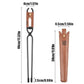 Portable Outdoor Charcoal Clamp Heavy-Duty Thickened BBQ Firewood Clip Anti-scald Durable Carbon Steel Carbon Clip Picnic