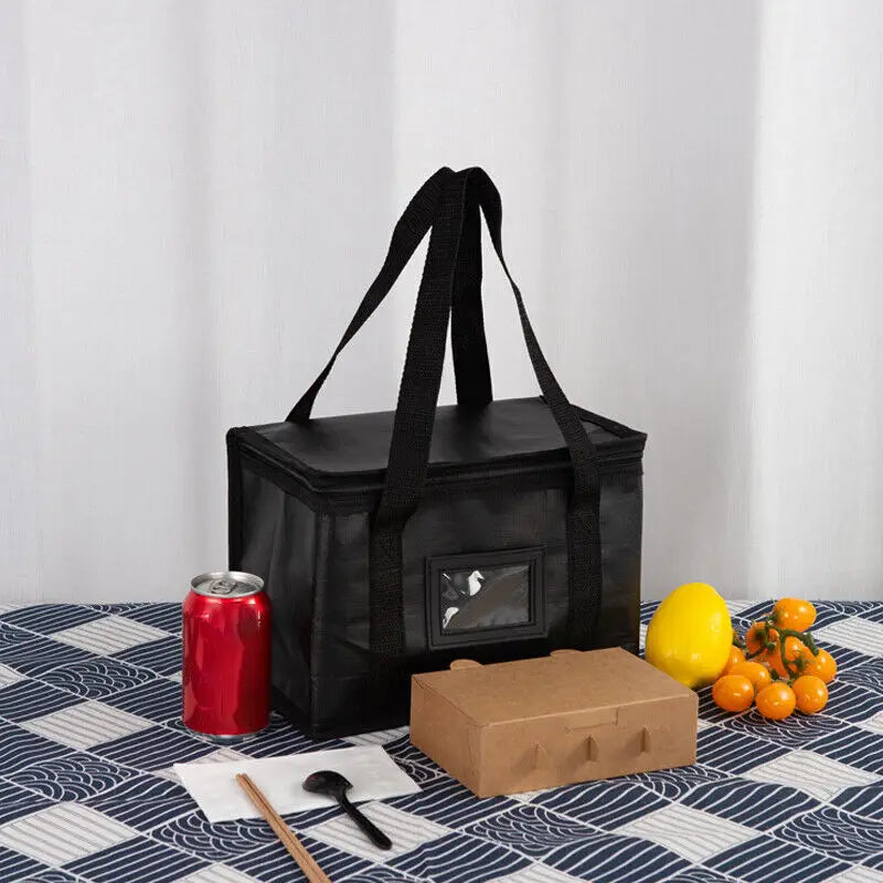 28-70l Capacity Food Delivery Bags Food-Grade Material Convenient Pizza Takeaway Bags Easy-To-Clean Outdoor Activities Ruck Bags