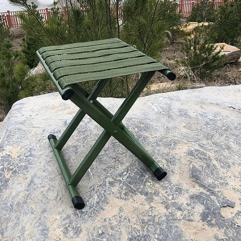Outside Camping Stool Mini Seat Portable Chair Folding Telescopic Stool Outdoor Adventures Camp Chair Gardening Seat Garden Gear