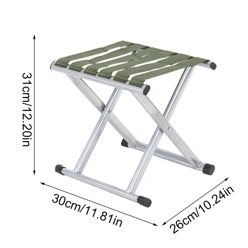 Outside Camping Stool Mini Seat Portable Chair Folding Telescopic Stool Outdoor Adventures Camp Chair Gardening Seat Garden Gear