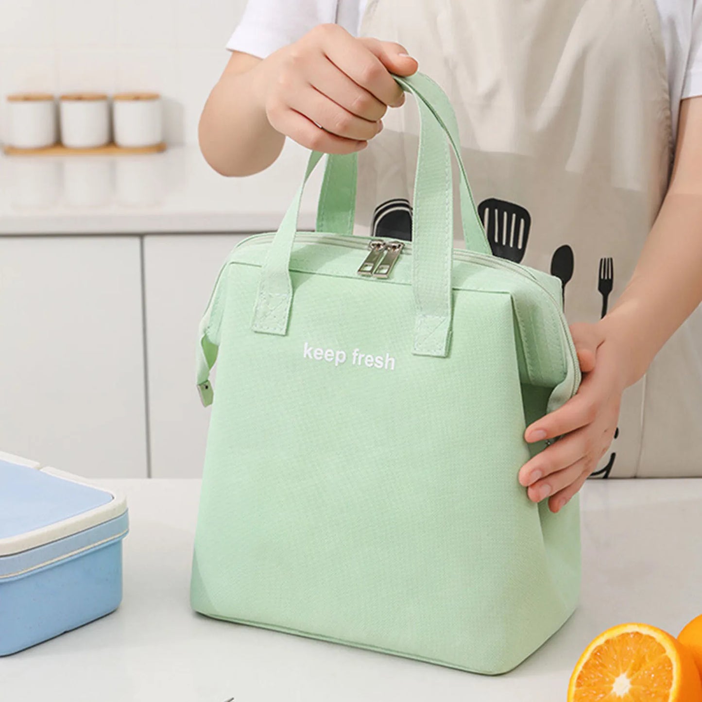 Insulated Lunch Bags Student Leakproof Picnic Food Cooler Box for Outdoor Picnic  Use