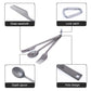Widesea Titanium Spoon Fork Knife Set 50G Camping Tableware Ultralight  Travel Tourist Outdoor Cookware Gear Equipment