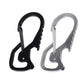 Outdoor Climbing Carabiners Backpack Clasps EDC Keychain Camping Hiking Bottle Hooks Tactical Survival Gear Waist Buckle