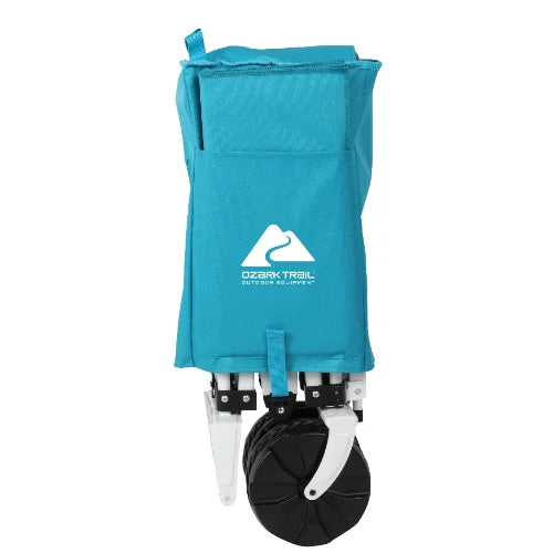 New Storage Cart Sand Island Beach Wagon Cart, Outdoor and Camping, Blue, Adult, Free Shipping