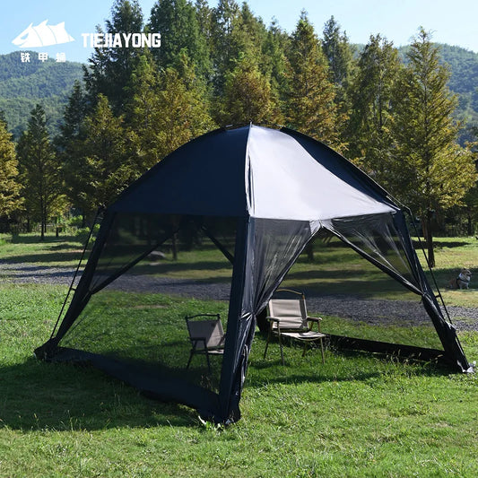 Mosquito Net Tent Outdoor Camping Mesh Tent Sunscreen Anti-mosquito Canopy Pergola UV Protection Fishing Picnic Sunshield Tents