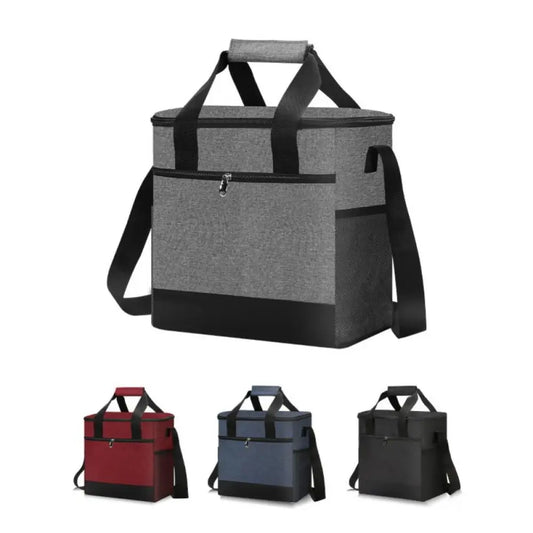 Super Large 32L Thermal Cooler Bag with Hard Liner Insulated Picnic Lunch Box Fresh Drinking for Camping BBQ Outdoor Parties