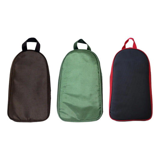 Camp Utensils Bag with Net Pockets Wear Resistant Utensil Organizer Bag for Hiking Cutlery Set Kitchen Tools Picnics Backpacking