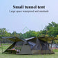 Outdoor Camping Tent Waterproof Outdoor Shelter for Travel and Picnics Coated Tarp Sunshade Quick Build Breathable Awning Tent