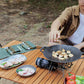 Spice Organization Outdoor Seasoning Bottle Set Foldable Spice Bag Set for Outdoor Picnic Bbq Portable Condiment for Travel