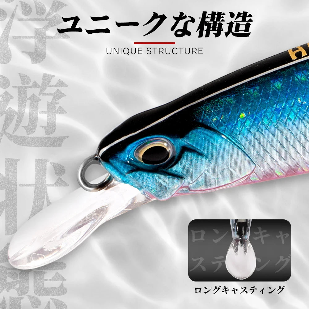 TSUYOKI Minnow Fishing Lure 95/110mm Sinking Hard Bait Wobbler Jerkbait Long Casting Saltwater Seabass Spearhead Ryuki 95