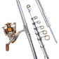 Carbon Spinning Fishing Rod For Long-distance Throwing Ultra-hard Sea Pole Telescopic Boat Rod M Power Action 25-150g
