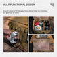 Outdoor Camping Gas Tank Storage Bag Large Capacity Ground Nail Tool Bag Gas Canister Picnic Cookware Utensils Kit Bag