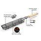 Stainless Steel BBQ Non Stick Grilling Basket Grill Mesh Mat Meat Vegetable Steak Picnic Party Barbecue Tool Heat Resistant