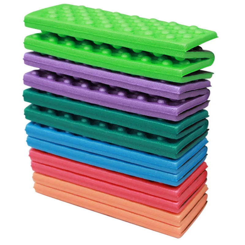 Outdoor Folding Camping Moistureproof Cushion Mattress Pad Soft Waterproof Dual Camping Hiking Picnic Portable Cushion Seat Pad