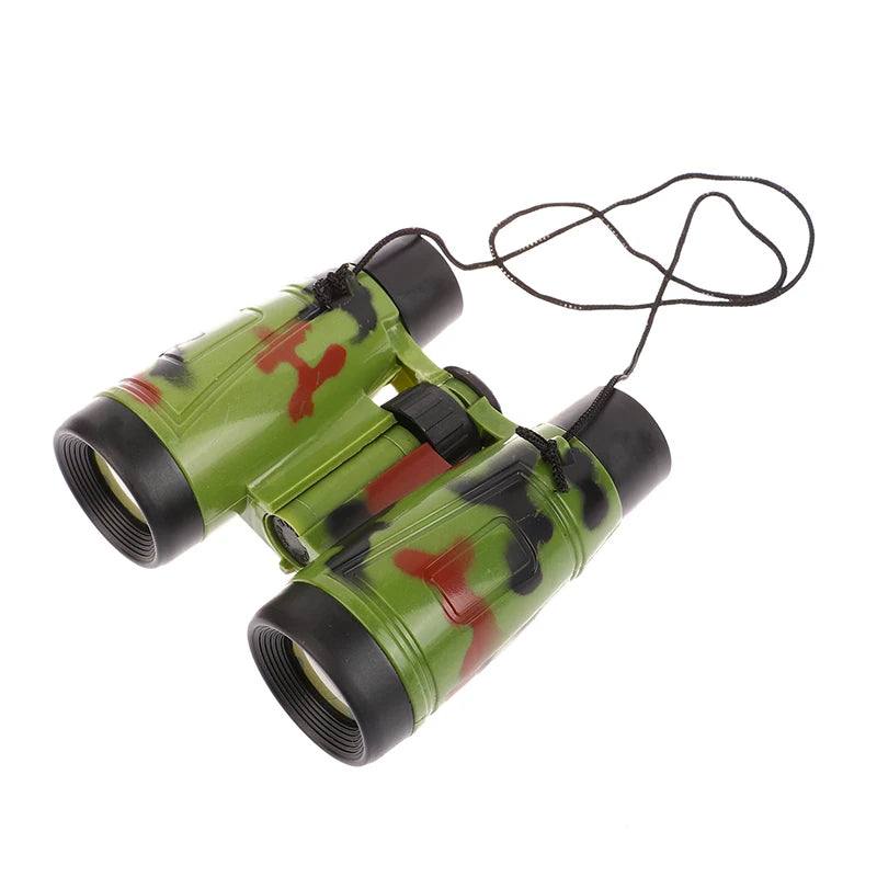 6x30 Kids Binoculars Toys Children Outdoor Telescope Simulation Outdoor Hunting Camping Field Survival Game Telescope Toys Gifts