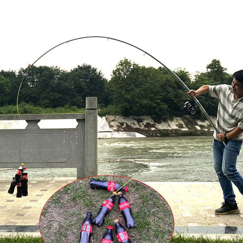 Carbon Spinning Fishing Rod For Long-distance Throwing Ultra-hard Sea Pole Telescopic Boat Rod M Power Action 25-150g