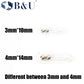 B&U Glass Rattle 3mm/4mm/5mm new Jig Fishing Lure Glass Rattles Insert Tube Rattles Shake Attract Fly Tie Tying Fishing rattle