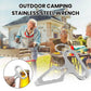 Camping Wrench Easy Grip Wrench Compact Outdoor Defense Tool Portable Wrench Bottle Opener Keychain for Camping Picnic