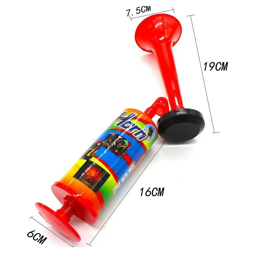 Handheld Air Horn Loud Noise Maker Boat Safety Mini Handpush Pump Blast Air Horns Cheer for Sports Events Boating Bear Proof