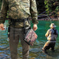 Multi-function Waist Belts Fishing Rod Holder Fishing Rod Pole Inserter Portable Belt Rod Holder Fishing Tackles Accessories
