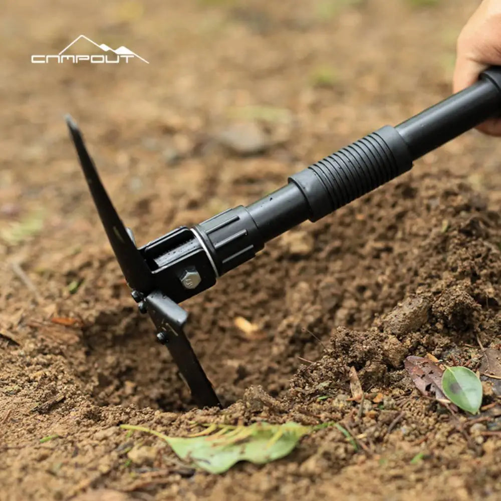 Outdoor Camping Multifunctional Engineer Shovel Foldable Shovel Portable Practical Small Shovels Field Army Shovel Survival Gear
