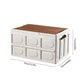 Outdoor camping folding storage box household car trunk storage box convenient organizing box Picnic fishing supplies storage