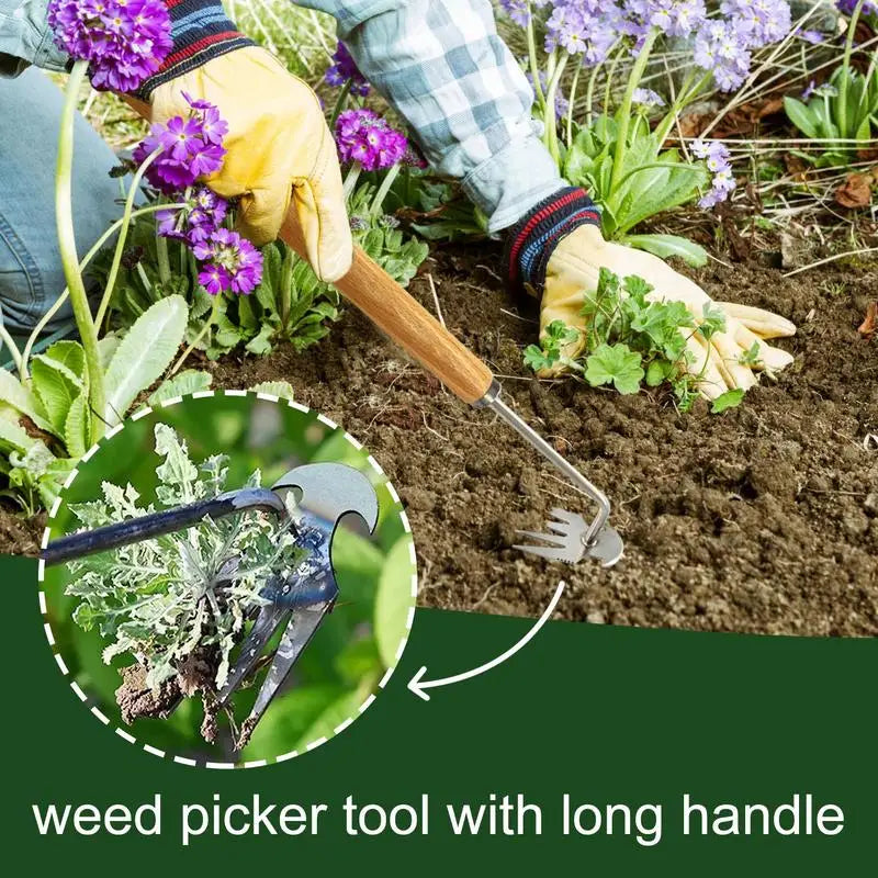 Weed Puller Garden Tools Creative Durable Steel Weeding Removal Multifunctional Household Garden Yard Weeding Accessory Tools