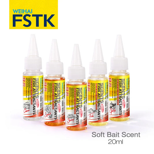 FSTK Fishing Bait Essence Lure Scent Carp Fishing Bass Lure Attractants for Fishing  Flavoring Addictive for Artificial Softaits