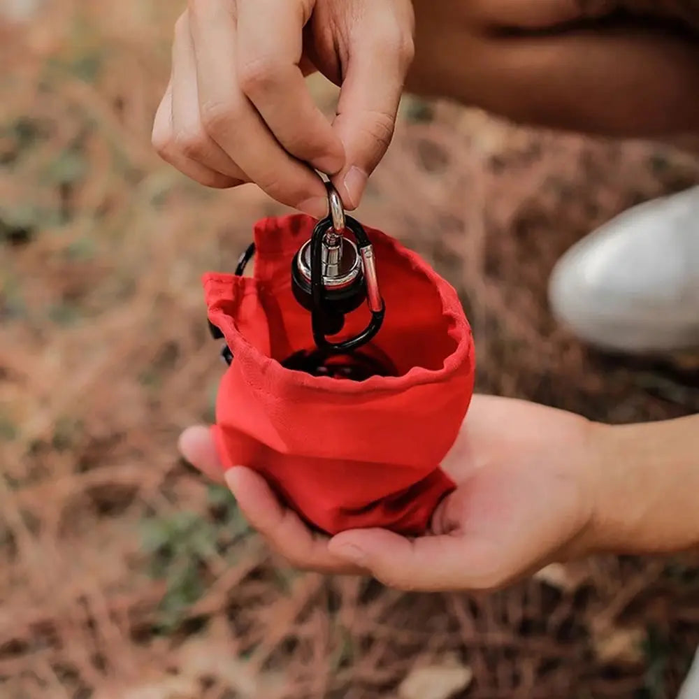 Camping Storage Bag Drawstring Sundry Pouch Sack Portable Bundle Pocket Travel EDC Tool Outdoor Camp Picnic Supplies