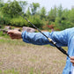 Two Lengths of One Raft Fishing Rod 1m 1.2m Slightly Soft Tip 2 Sections Telescopic Spinning Pole Carp  for Saltwater Freshwater