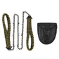 Hand Chainsaw Survival Gear Tree Trimming Hiking Folding Hand Saw Tool For Camping Backpacking