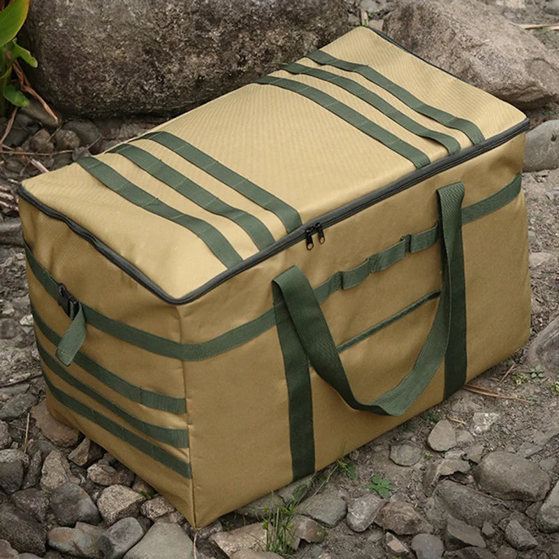 Outdoor Camping Tote Bag Tableware Bag Camping Tool Picnic Travel Bag Outdoor Camping Storage Bag, Durable Fine Workmanship