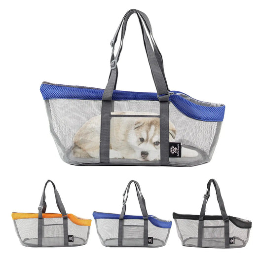 Pet Carrier Bags Adjustable Hand Strap Foldable Pet Carrier Handbag Purse for Small Cats Chihuahua Miniature Dogs