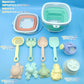 Fun Shovel Molds Beach Bucket Toys Set Portable Durable Beach Sand Water Game Toys for Children Birthday Presents