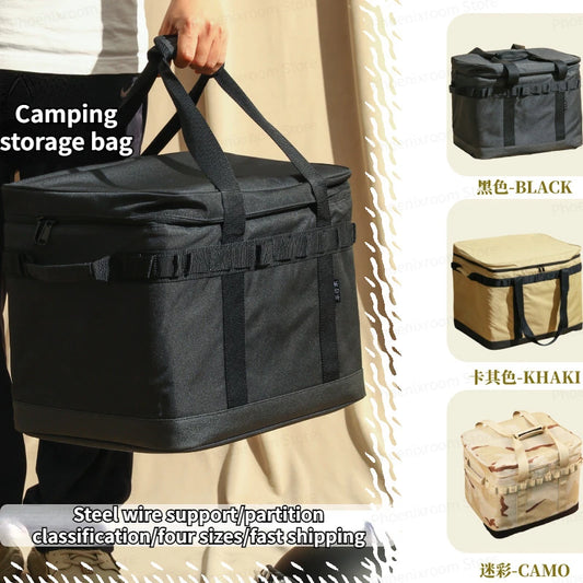 20L/35L/50L/85L Camping Storage Bag Outdoor Picnic Cookware Waterproof Bag Insulation Bag Camping Equipment