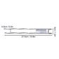 Stainless Steel Meat Fork Cooking Fork with Hook Non-Slip Handle Multi-Function Kitchen Gadget for Meat Barbecue Picnic Grilling