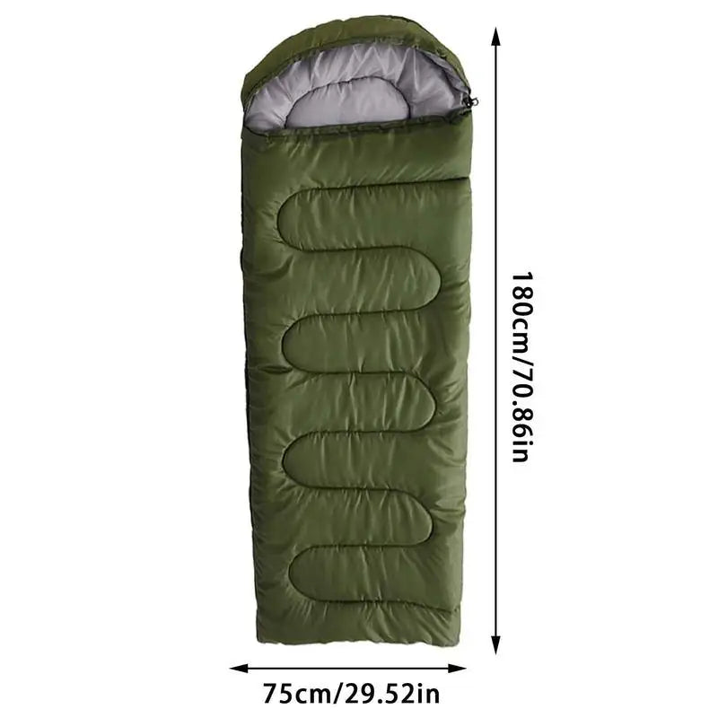 Ultralight Camping Sleeping Bag Waterproof Warm 4 Seasons Envelope Sleeping Bag Adult Kids Backpacking Sleeping Bag