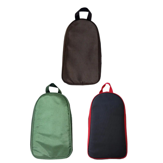 Camp Utensils Bag with Net Pockets Wear Resistant Utensil Organizer Bag for Hiking Cutlery Set Kitchen Tools Picnics Backpacking