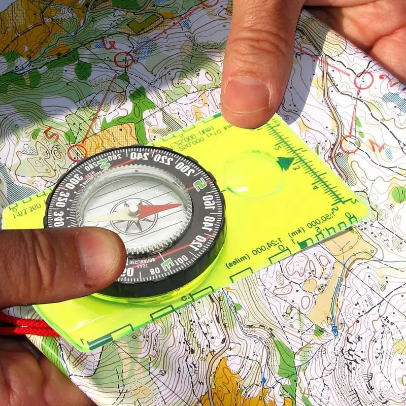 Hiking Compass Portable Backpacking Compass Orienteering Compass For Kids Mini Camping Compass Map Reading Compass For Boy Scout