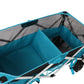 New Storage Cart Sand Island Beach Wagon Cart, Outdoor and Camping, Blue, Adult, Free Shipping