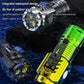 Powerful Pocket Flashlight Led Waterproof 5 Gear Portable Camping Flashlight Usb Charging Outdoor Hand Torch for Camping Fishing