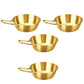4Pcs Stainless Camping Bowl Handle Cups with Handle Camping Picnics Tablewares