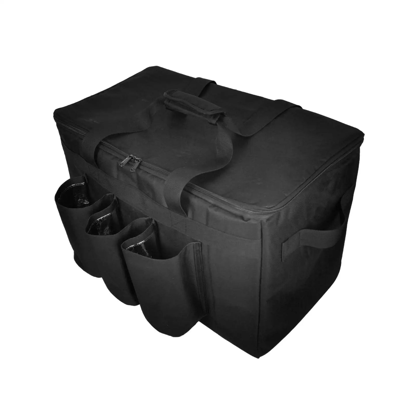 Insulated Food Delivery Bag Insulated Picnic Bag Food Warmer Cup Holder for Travel Restaurant Professional Personal Camping